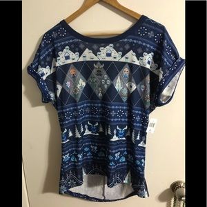 Disney Parks Frozen Princess Small Tunic top